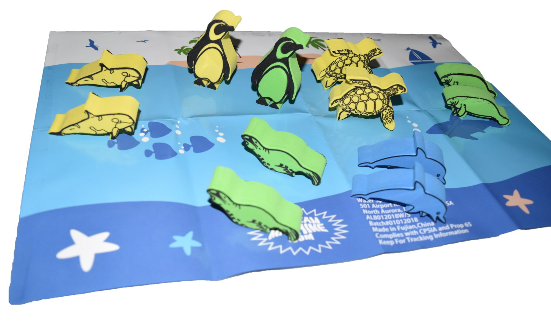 Foam Sea Animals Toy Set | Water Sports, LLC