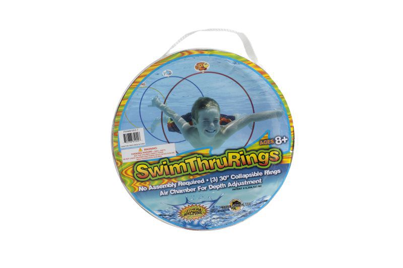 swim through pool rings